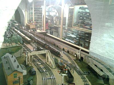 Central model railway layout, Brighton Toy and Model Museum